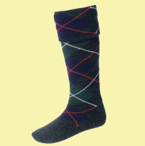 Image 0 of Clansman National Scott Wool Full Length Mens Kilt Hose Highland Socks