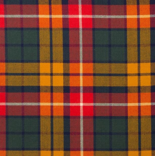 Image 1 of Buchanan Reproduction Lightweight Tartan Wool Fabric Mens Cummerbund