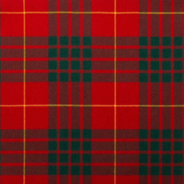 Image 1 of Cameron Modern Lightweight Tartan Wool Fabric Mens Cummerbund