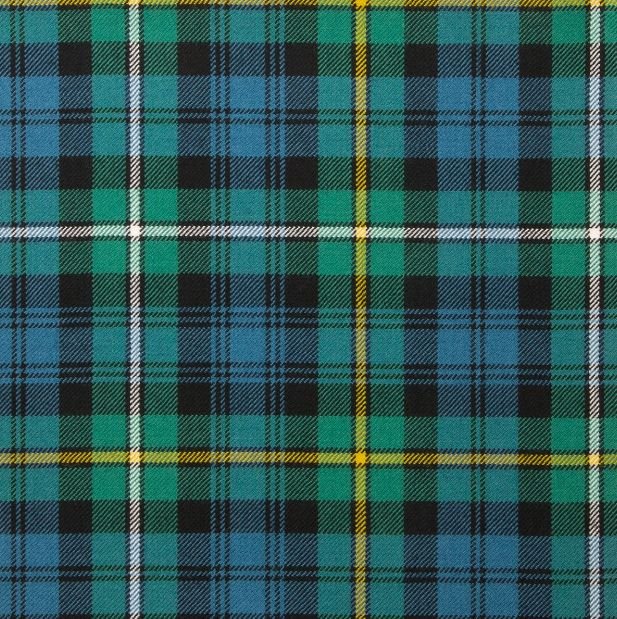 Image 1 of Campbell Of Argyll Ancient Lightweight Tartan Wool Fabric Mens Cummerbund