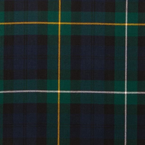 Image 1 of Campbell Of Louden Modern Lightweight Tartan Wool Fabric Mens Cummerbund
