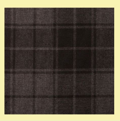 Image 0 of Grey Highlander Balmoral Double Width 11oz Polyviscose Tartan Fabric