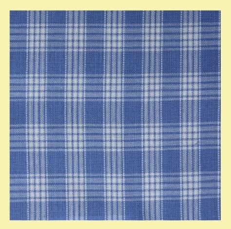 Image 0 of Blue Check Keighley Double Width Polycotton Tartan Fabric