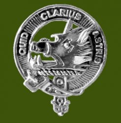 Baillie Clan Cap Crest Stylish Pewter Clan Baillie Badge
