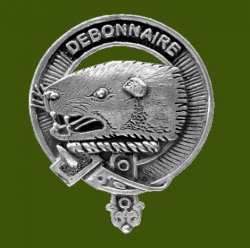 Bethune Clan Cap Crest Stylish Pewter Clan Bethune Badge