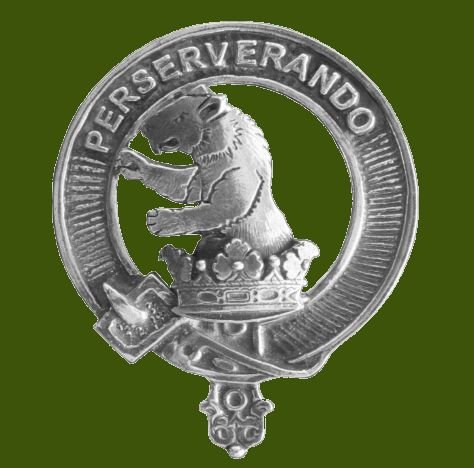Image 0 of Beveridge Clan Cap Crest Stylish Pewter Clan Beveridge Badge