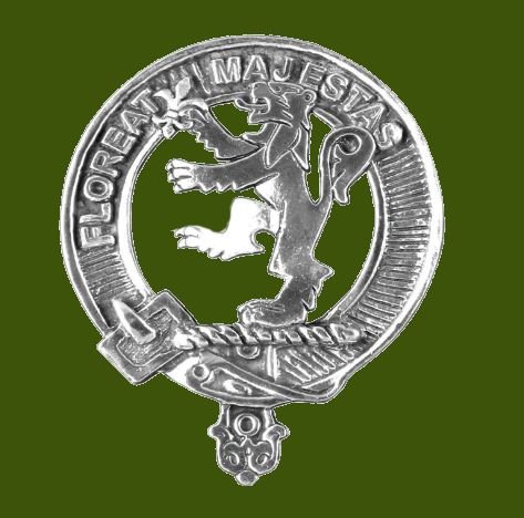 Image 0 of Brown Clan Cap Crest Stylish Pewter Clan Brown Badge