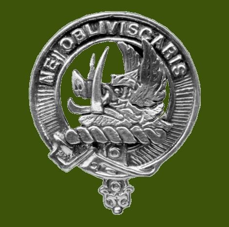 Image 0 of Campbell Of Argyll Clan Cap Crest Stylish Pewter Clan Campbell Of Argyll Badge