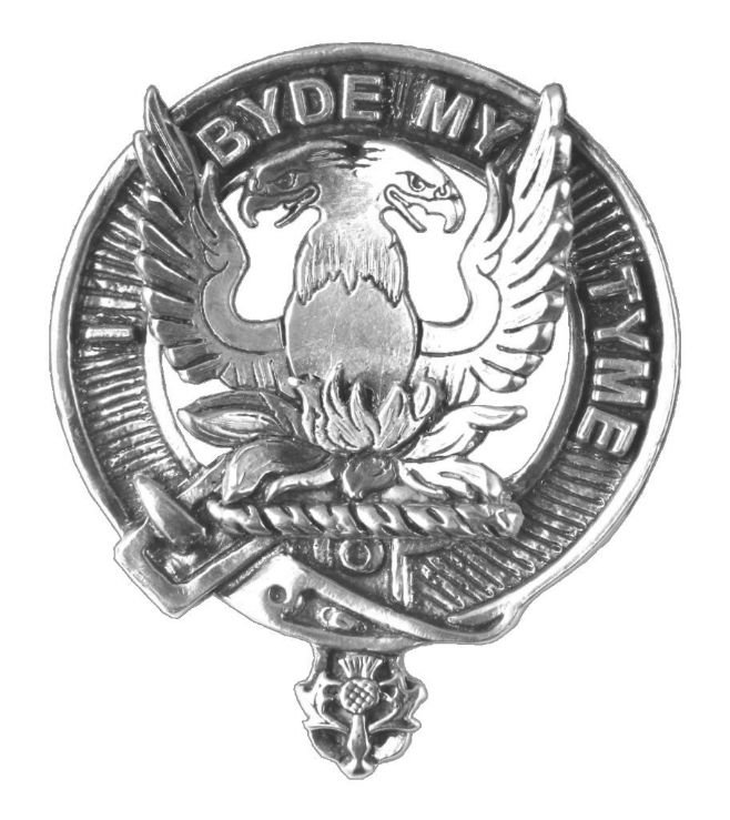 Image 1 of Campbell Of Loudoun Clan Cap Crest Stylish Pewter Clan Campbell Of Loudoun Badge