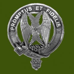 Carruthers Clan Cap Crest Stylish Pewter Clan Carruthers Badge