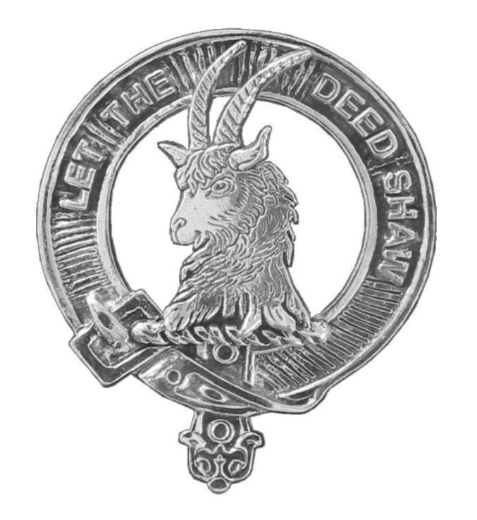 Image 1 of Fleming Clan Cap Crest Stylish Pewter Clan Fleming Badge