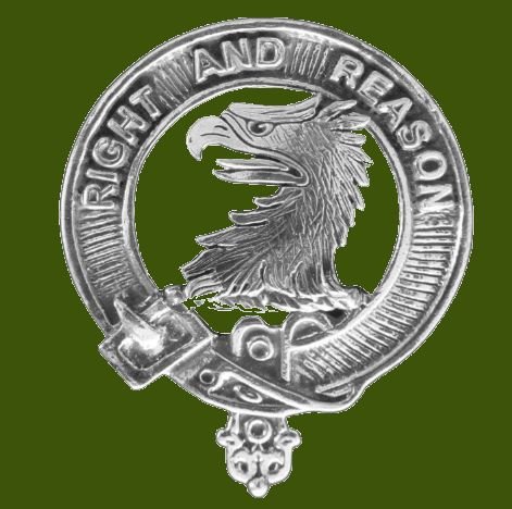 Image 0 of Graham Of Menteith Clan Cap Crest Stylish Pewter Clan Graham Of Menteith Badge