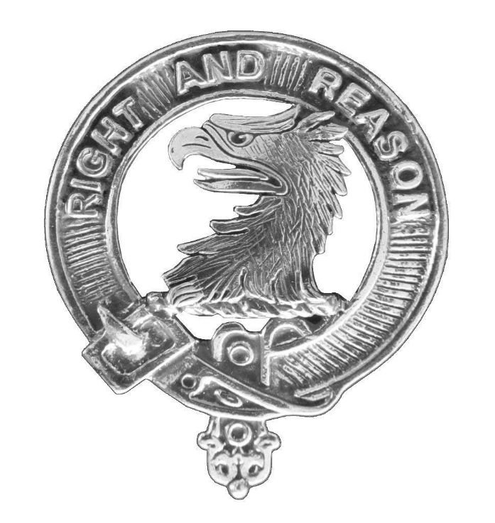 Image 1 of Graham Of Menteith Clan Cap Crest Stylish Pewter Clan Graham Of Menteith Badge