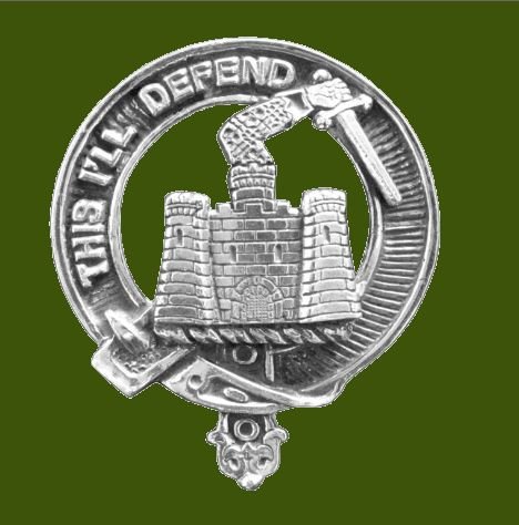 Image 0 of Kincaid Clan Cap Crest Stylish Pewter Clan Kincaid Badge