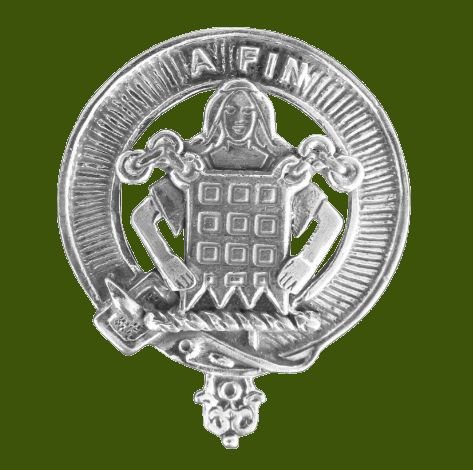 Image 0 of Ogilvie Clan Cap Crest Stylish Pewter Clan Ogilvie Badge