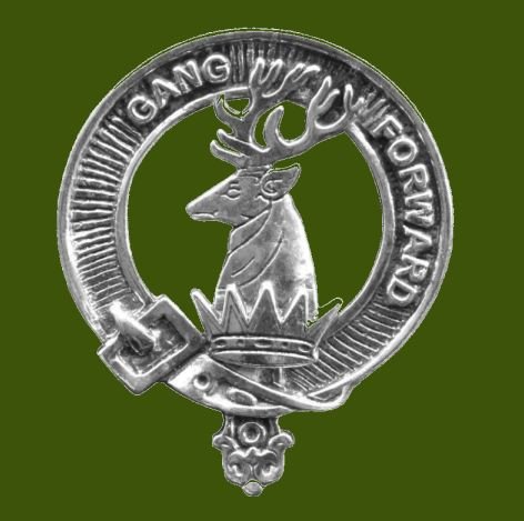 Image 0 of Stirling Clan Cap Crest Stylish Pewter Clan Stirling Badge