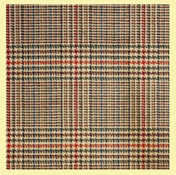 Image 0 of Minto Estate Check Tweed Lightweight Tartan Wool Fabric Mens Cummerbund