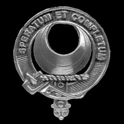 Arnott Clan Cap Crest Sterling Silver Clan Arnott Badge