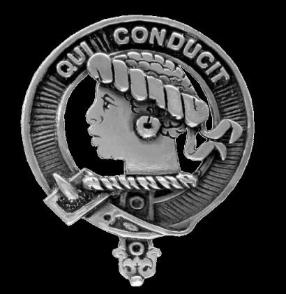Image 0 of Borthwick Clan Cap Crest Sterling Silver Clan Borthwick Badge
