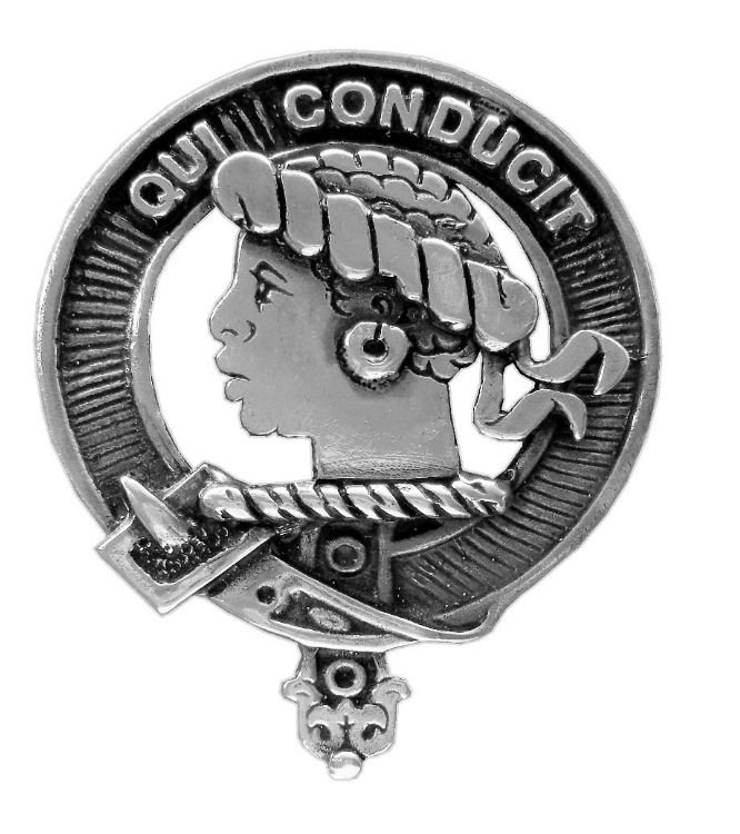 Image 1 of Borthwick Clan Cap Crest Sterling Silver Clan Borthwick Badge