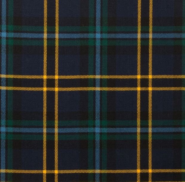 Image 1 of Weir Modern Tartan Lightweight Wool Fabric Ladies Stole