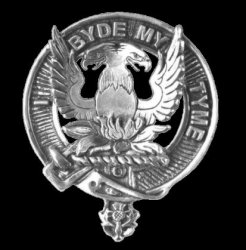 Campbell Of Loudoun Clan Cap Crest Sterling Silver Clan Campbell Badge