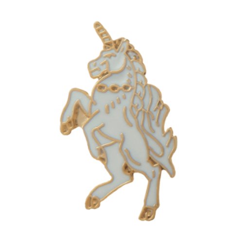 Image 1 of Unicorn Mythical Creature Badge Lapel Pin Set x 3
