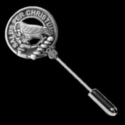 Abernethy Clan Badge Sterling Silver Abernethy Clan Crest Lapel Pin