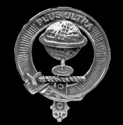 Image 0 of Nairn Clan Cap Crest Sterling Silver Clan Nairn Badge