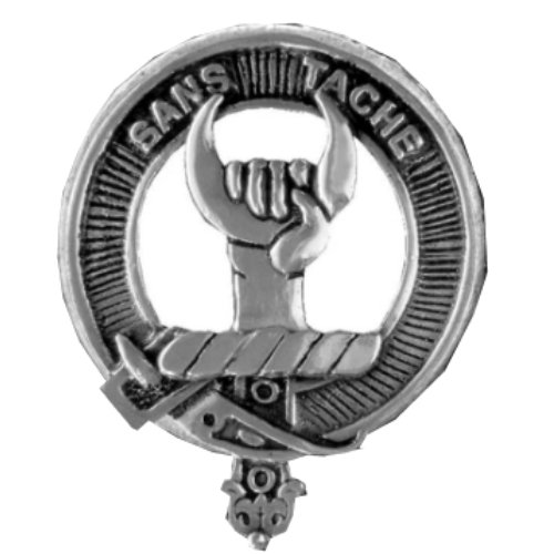 Image 1 of Napier Clan Cap Crest Stylish Pewter Clan Napier Badge