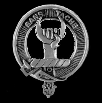 Image 0 of Napier Clan Cap Crest Sterling Silver Clan Napier Badge