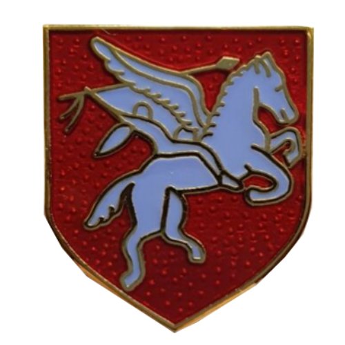 Image 1 of Airborne British Military Shield Enamel Badge Lapel Pin Set x 3