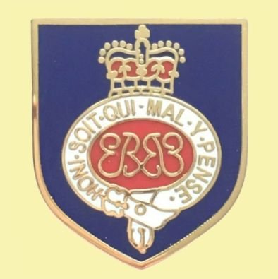 Image 0 of Grenadier Guards British Military Shield Enamel Badge Lapel Pin Set x 3