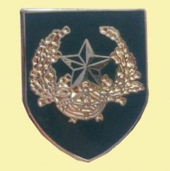 Cameronians British Military Shield Enamel Badge Lapel Pin Set x 3