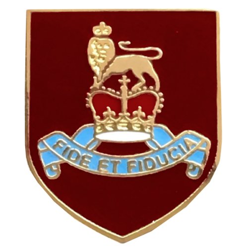 Image 1 of Pay Corps British Military Shield Enamel Badge Lapel Pin Set x 3