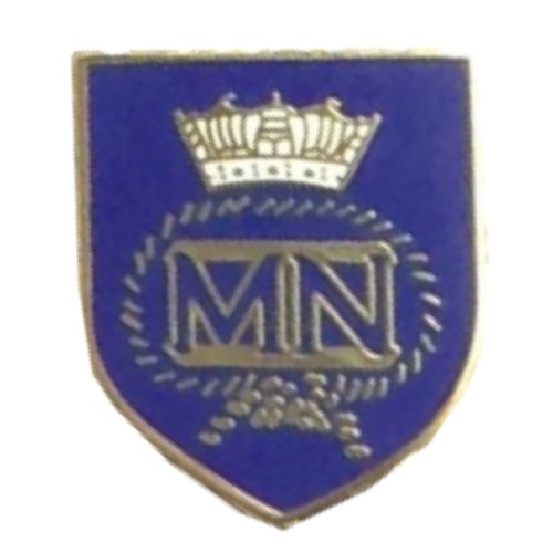 Image 1 of Merchant Navy British Military Shield Enamel Badge Lapel Pin Set x 3