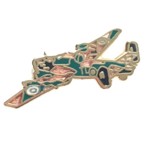 Image 1 of Halifax Plane Military Enamel Badge Lapel Pin Set x 3