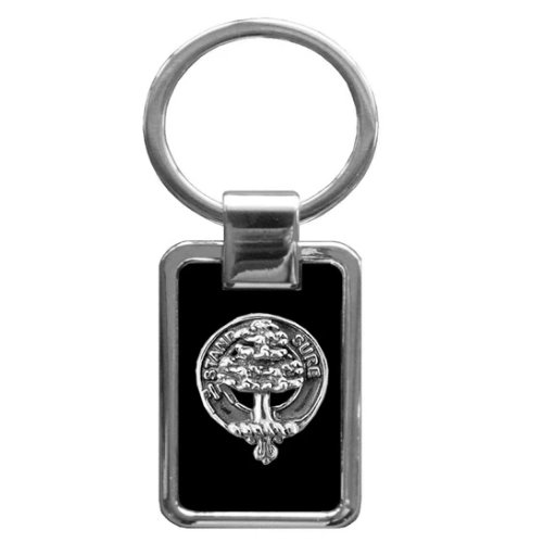 Image 1 of Anderson Clan Badge Stainless Steel Silver Clan Crest Keyring