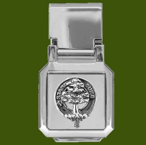 Image 0 of Anderson Clan Badge Stainless Steel Pewter Clan Crest Money Clip