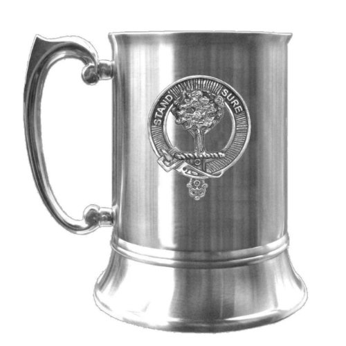 Image 1 of Anderson Clan Badge Stainless Steel Pewter Clan Crest Tankard