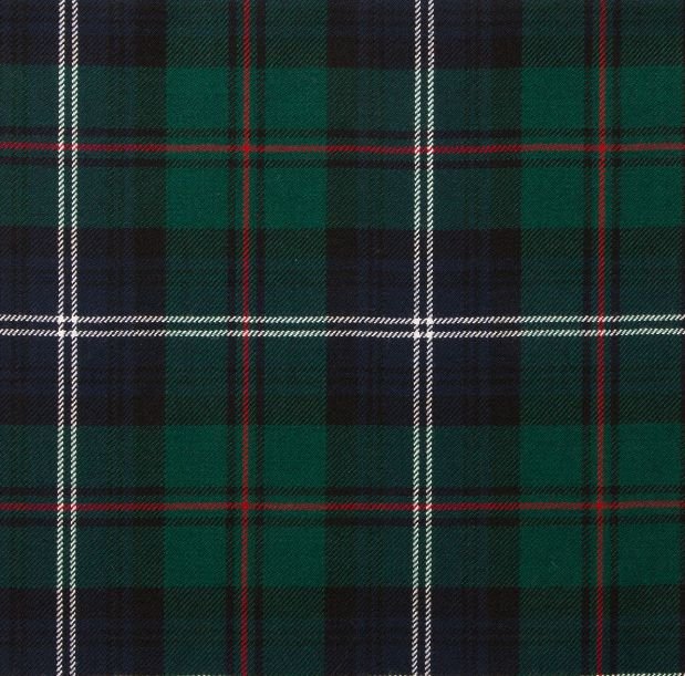 Image 1 of Urquhart Modern Tartan Lightweight Wool Cape Ladies Serape