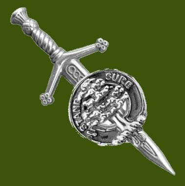 Image 0 of Anderson Clan Badge Stylish Pewter Anderson Clan Crest Small Kilt Pin