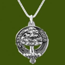 Anderson Clan Badge Stylish Pewter Clan Crest Small Pendant