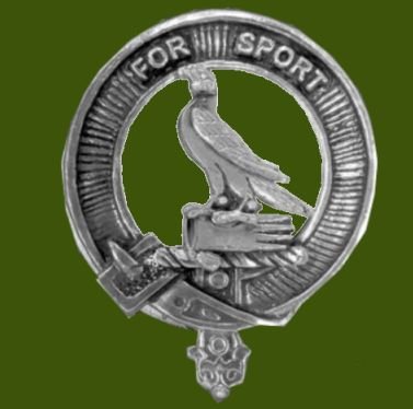 Image 0 of Clelland Clan Cap Crest Stylish Pewter Clan Clelland Badge