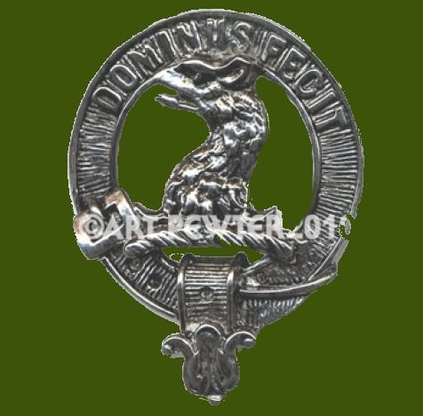 Image 0 of Baird Clan Crest Stylish Pewter Clan Baird Badge 