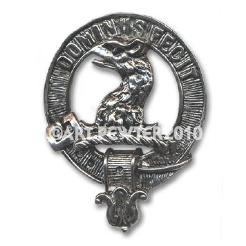 Image 1 of Baird Clan Crest Stylish Pewter Clan Baird Badge 