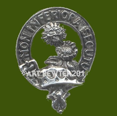 Image 0 of Buchan Clan Crest Stylish Pewter Clan Buchan Badge 