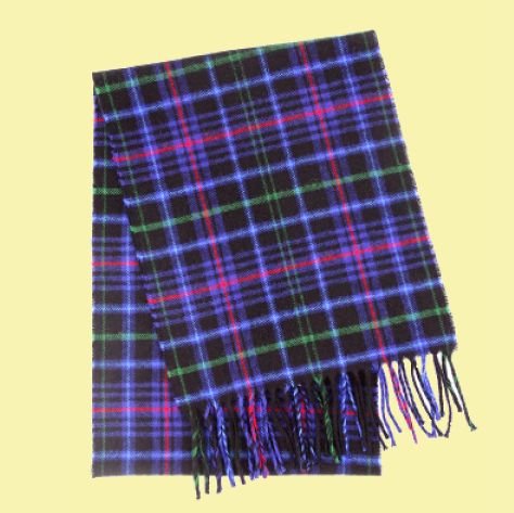 Image 0 of Pride Of Wales Welsh Tartan Brushed Lambswool Unisex Fringed Scarf