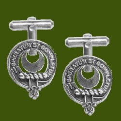 Arnott Clan Badge Stylish Pewter Clan Crest Cufflinks