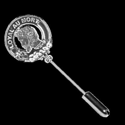Image 0 of Adair Clan Badge Sterling Silver Clan Crest Lapel Pin